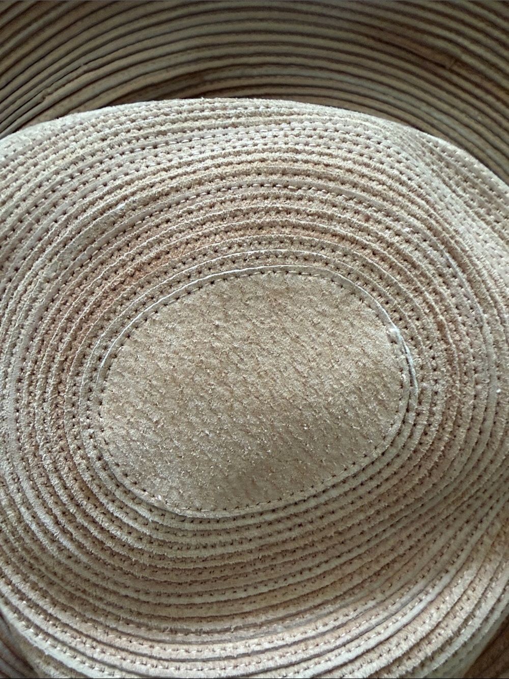 Patricia Underwood Wide Brim Straw Hat in Tan - Picture 7 of 11